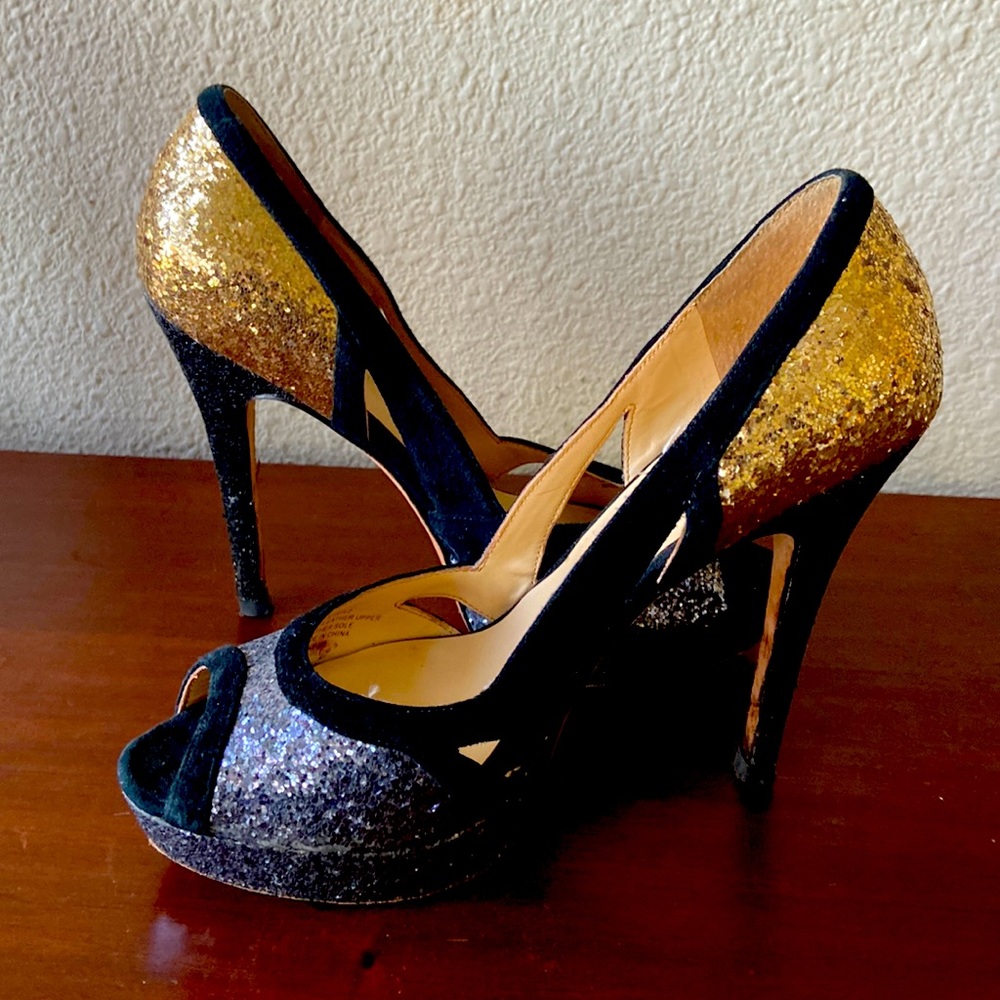 Ivanka Trump Glitter Heels